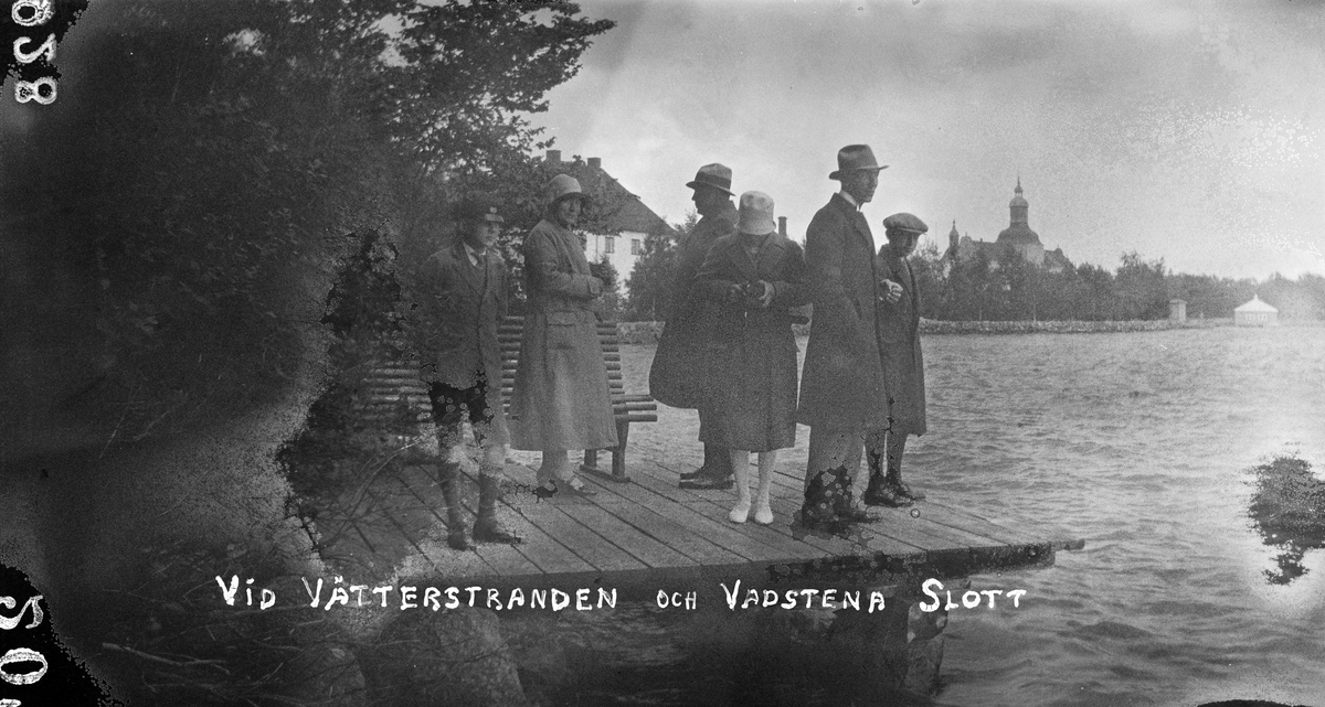Bilsemester 1928 - "vid Vätterstranden och Vadstena slott"