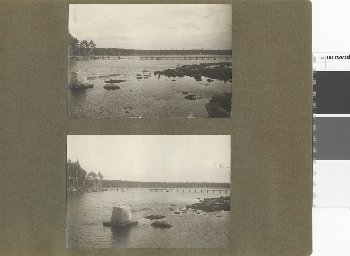 Text i fotoalbum: "Inspektion av Ing. 1 å Laxön 28.-29. aug. 1919".