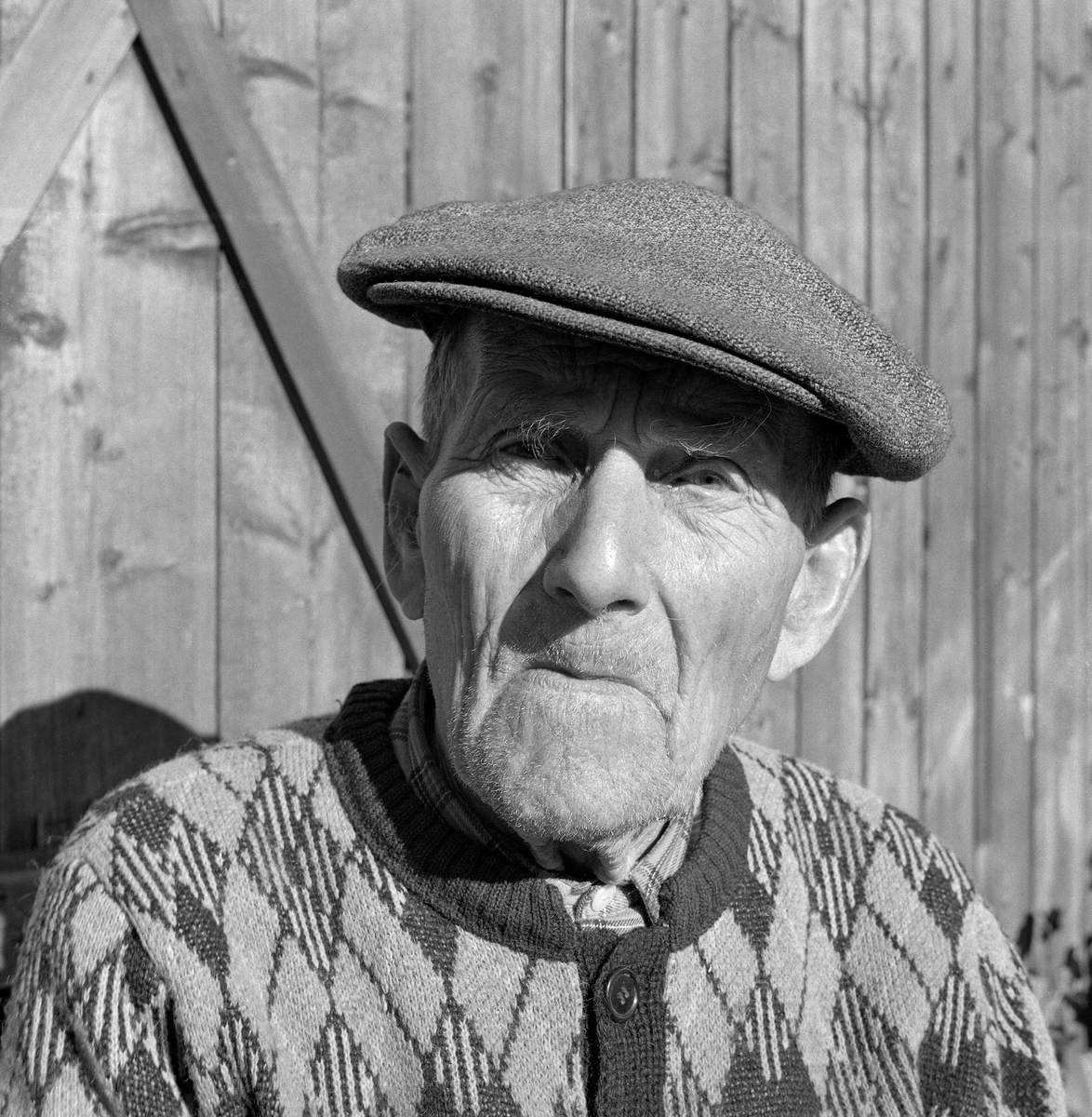 Lågåsildfiske. Emil Antonsen, Rise, Fåberg. 86 år da bildet ble tatt i ...