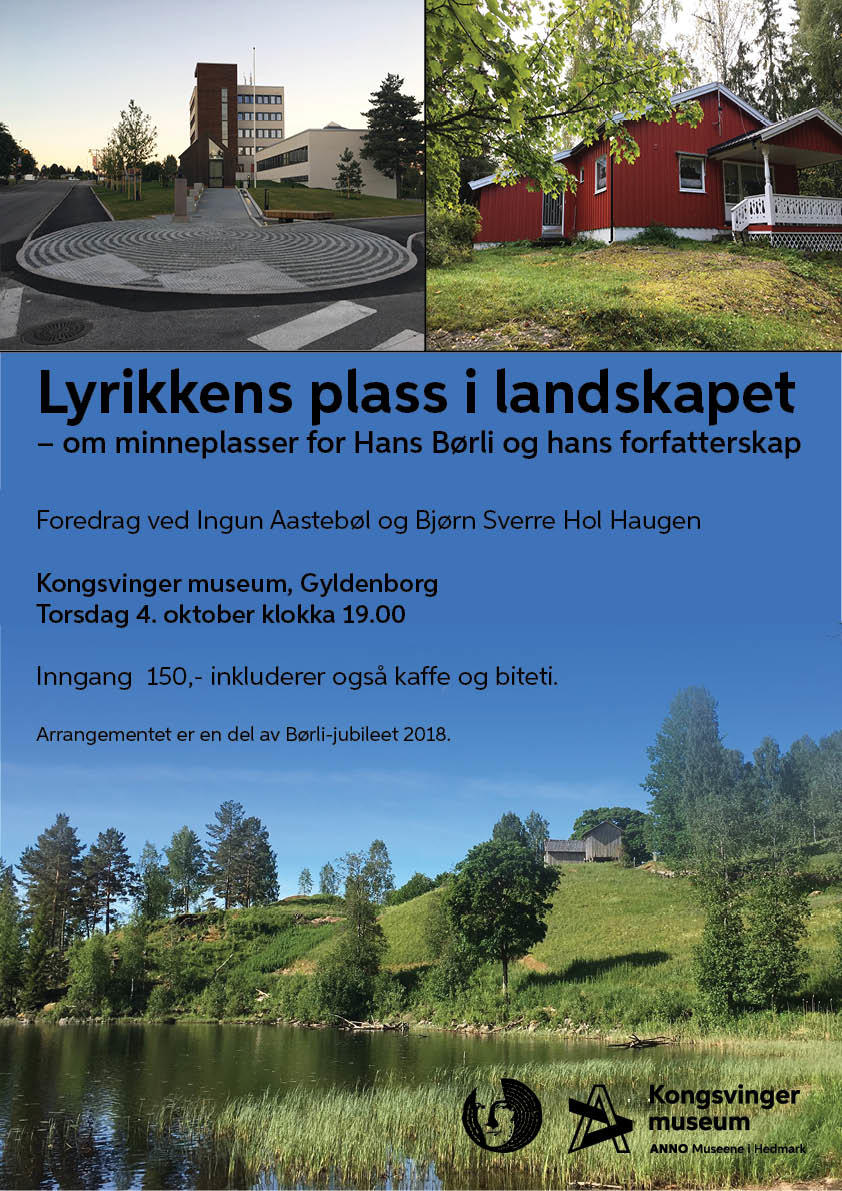 Plakat: Lyrikkens plass i landskapet (Foto/Photo)