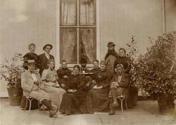 Villa Retiro.."Sommeren 1894".Jensine Wilhelmine Johnsen, me