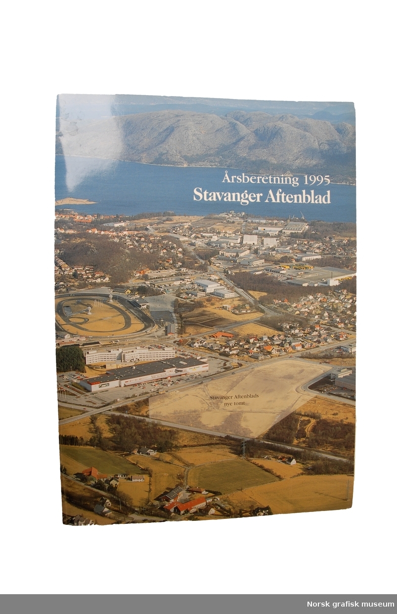 Stavanger Aftenblad sin årsberetning fra 1995.