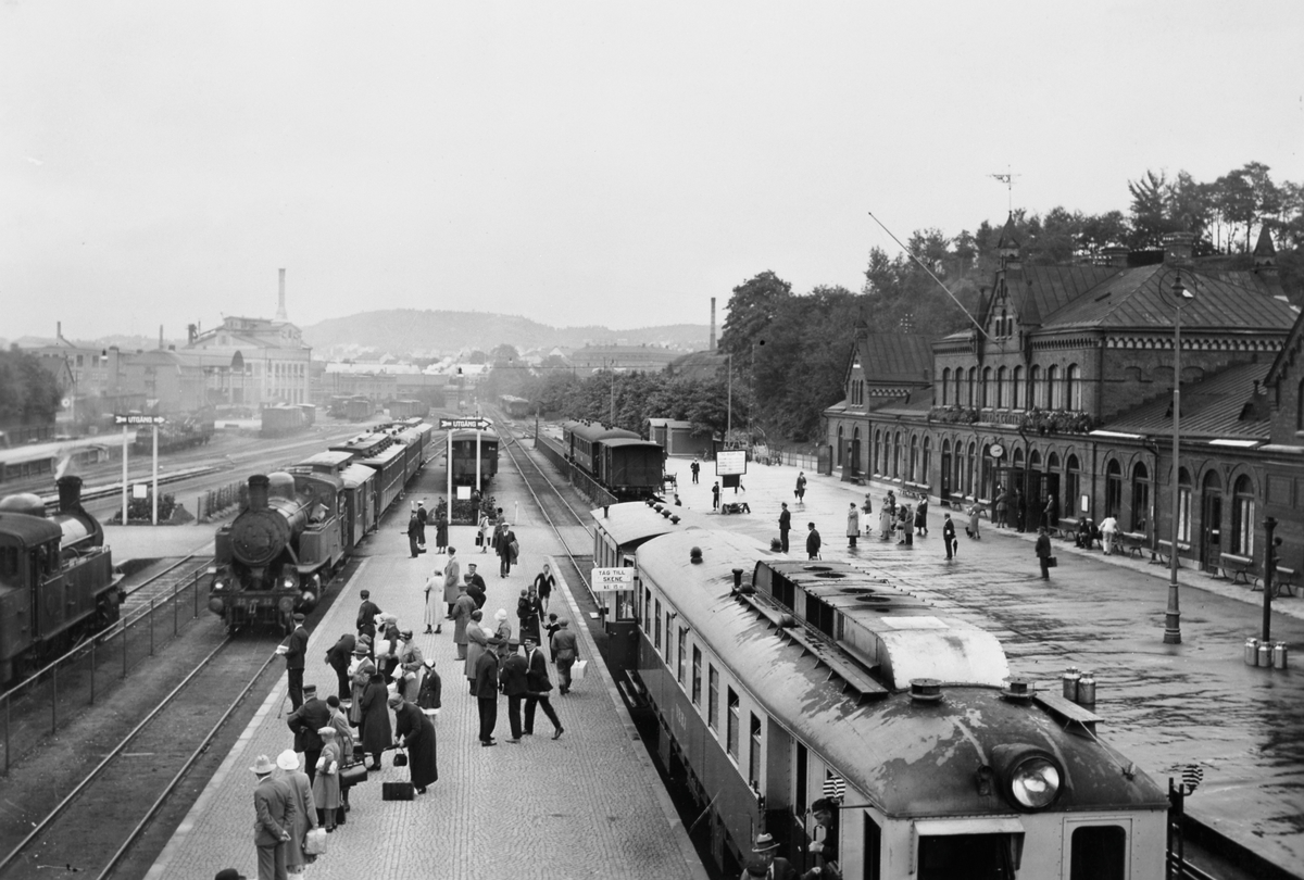 Varberg Borås Herrljunga Järnväg Vbhj Motorvagnståg Inklusive Göteborg Borås Järnväg 