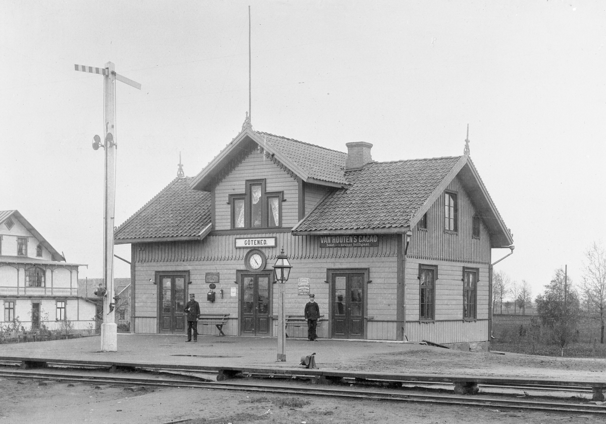 SKWJ Götene station, Skara - Kinnekulle - Vänern Järnväg.