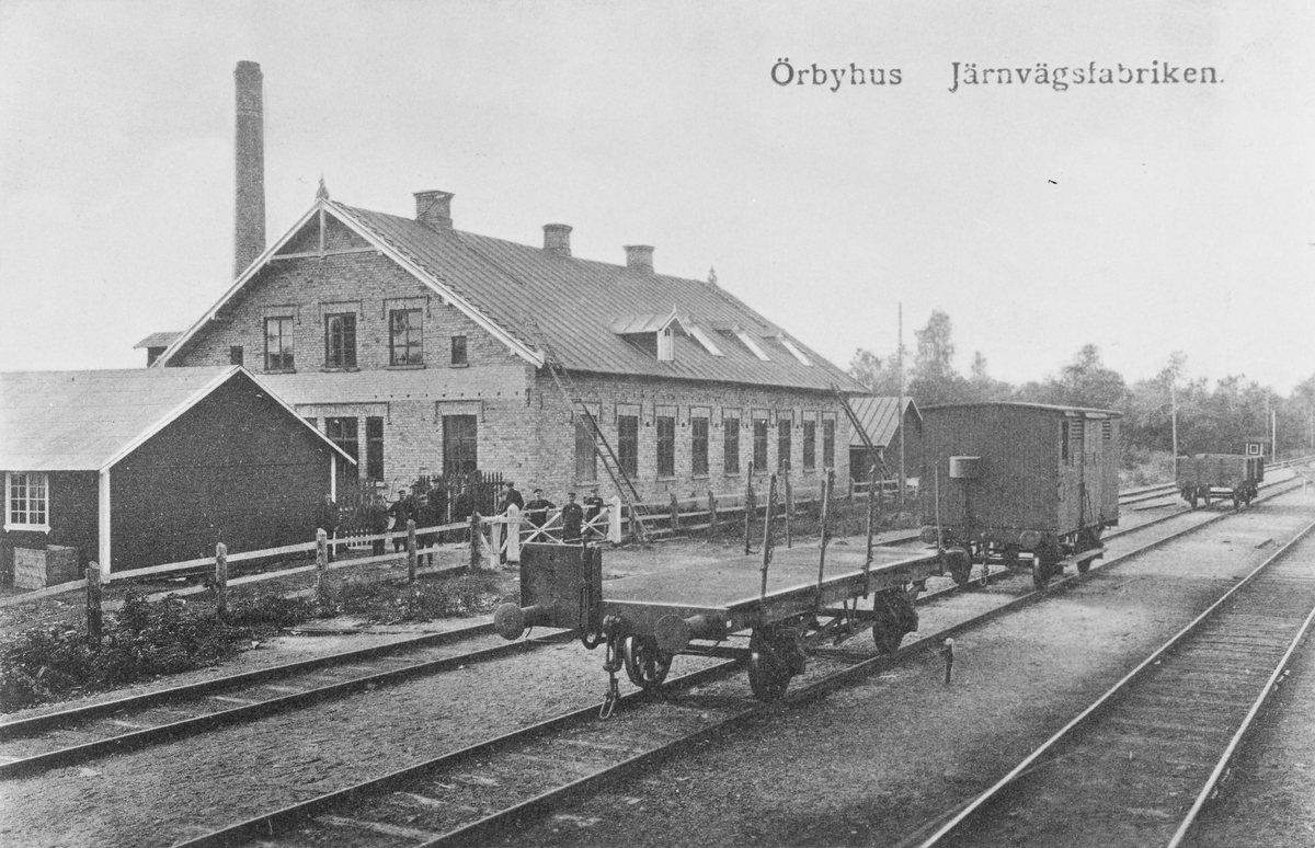 Örbyhus Järnvägsfabriken - Järnvägsmuseet / DigitaltMuseum