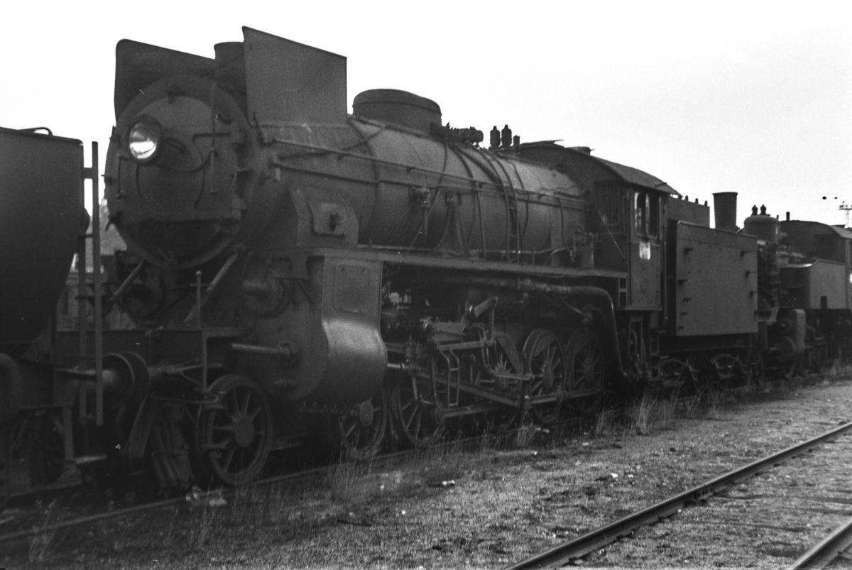 Hensatt damplokomotiv type 31b nr. 427 i Lodalen i Oslo.