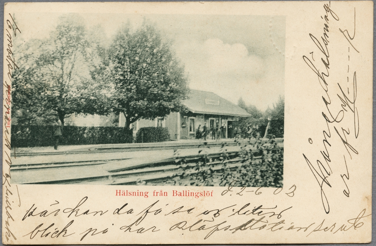 Ballingslöv station.