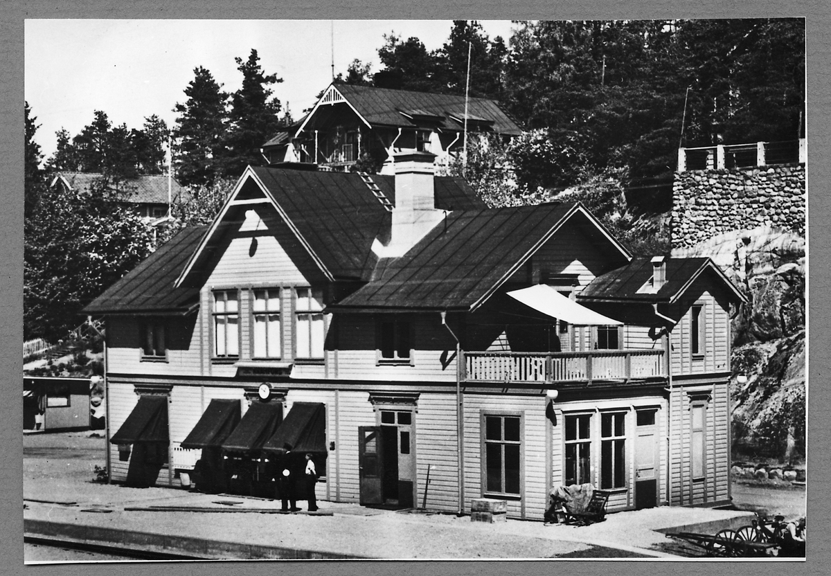 Kramfors station. - Järnvägsmuseet / DigitaltMuseum