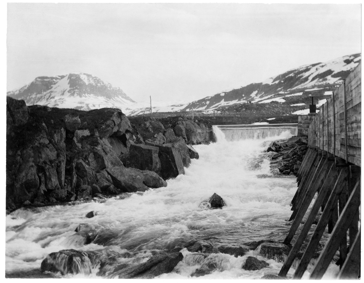 Dammen i koerjokk.1898