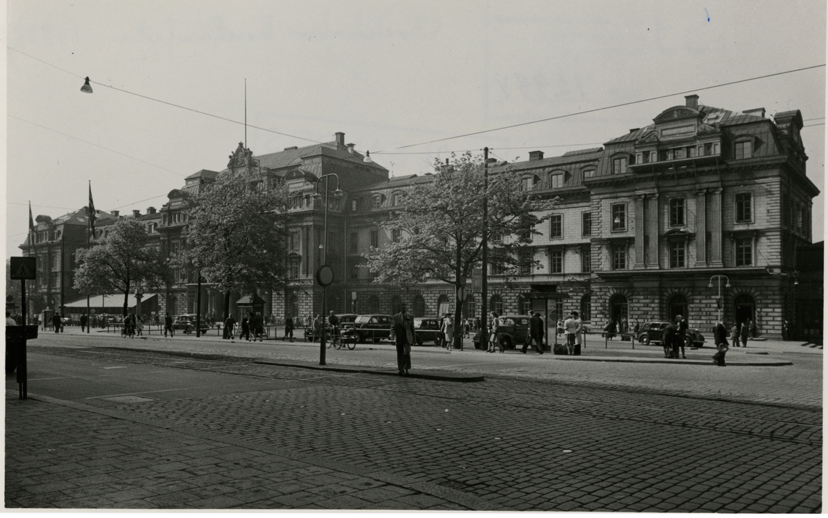 Stockholms Central sedd från Vasagatan.