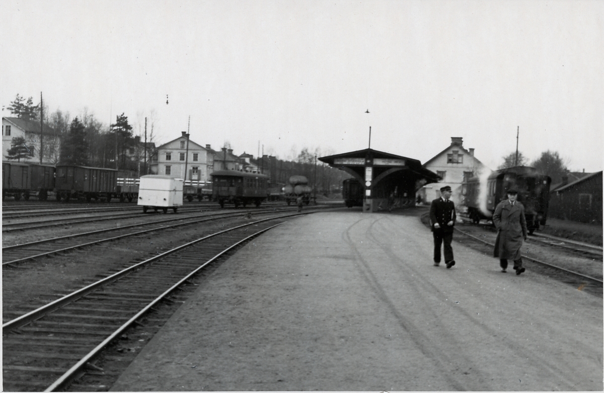 Långsele station. - Järnvägsmuseet / DigitaltMuseum