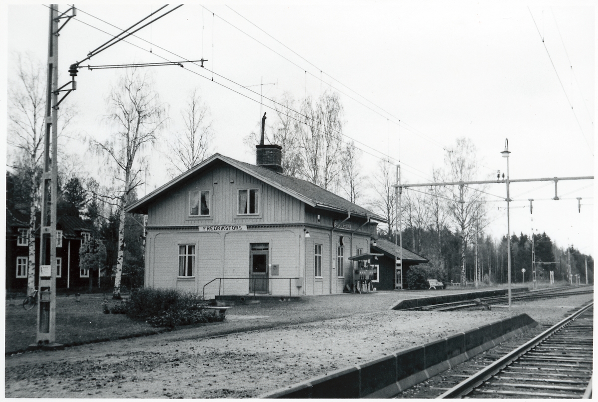 Fredriksfors station.