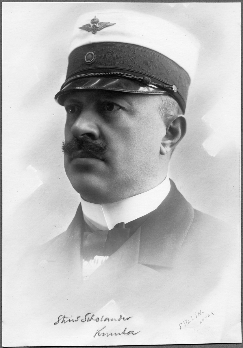 Carl Georg Esaias Scholander, stins i Kumla 1913-1920.