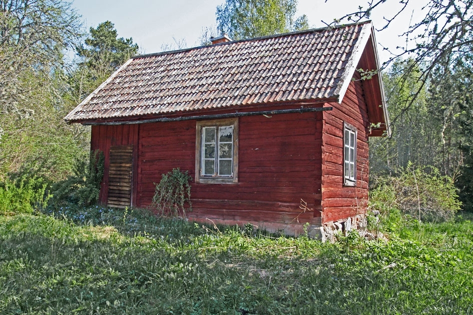 Restaurering av överloppsbyggnad, brygghus, innan, Norrgarn, Bladåkers socken, Uppland 2010