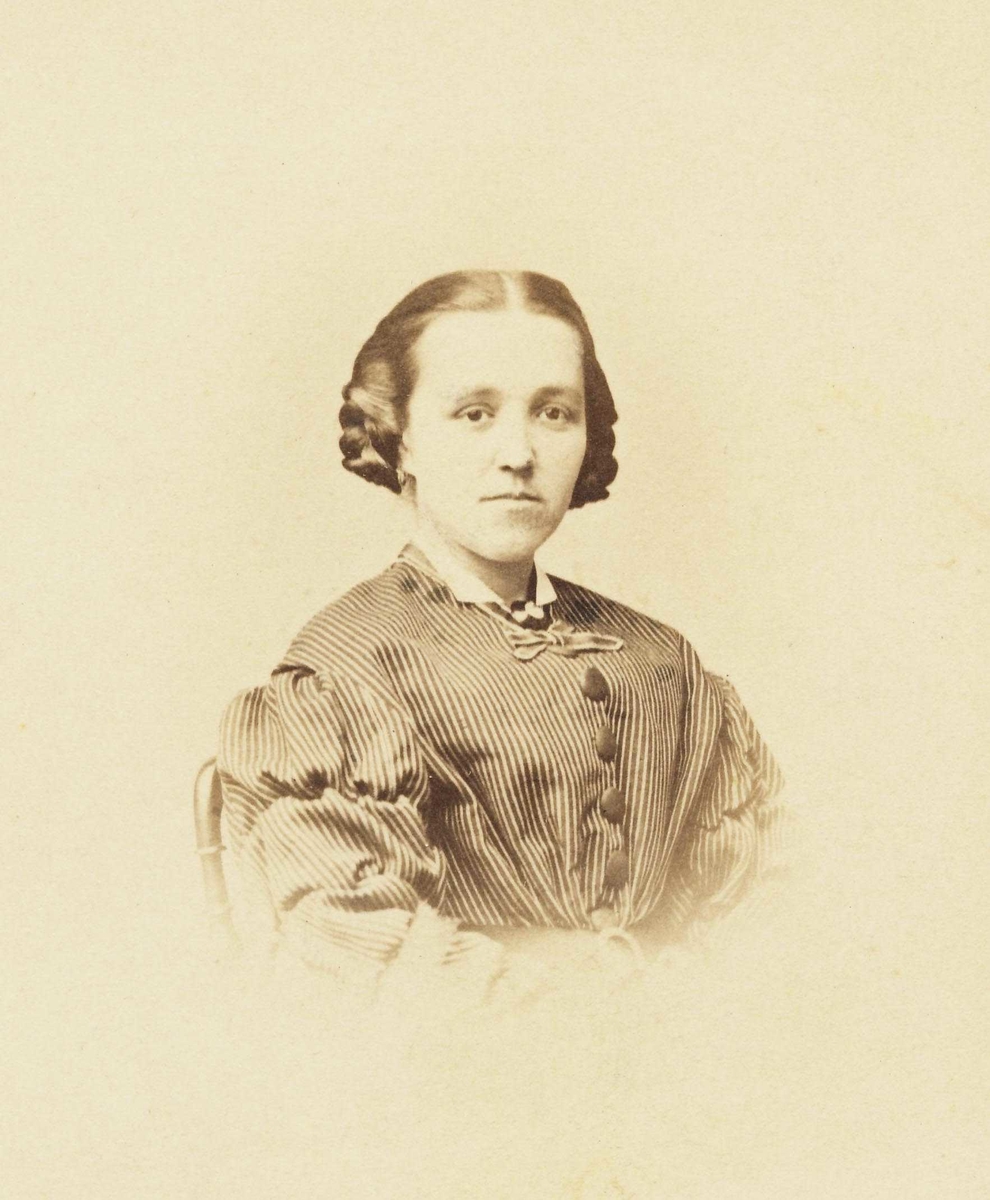 Portrett, Mathilde Henriette Brammer Esbensen ca 1845-1855.