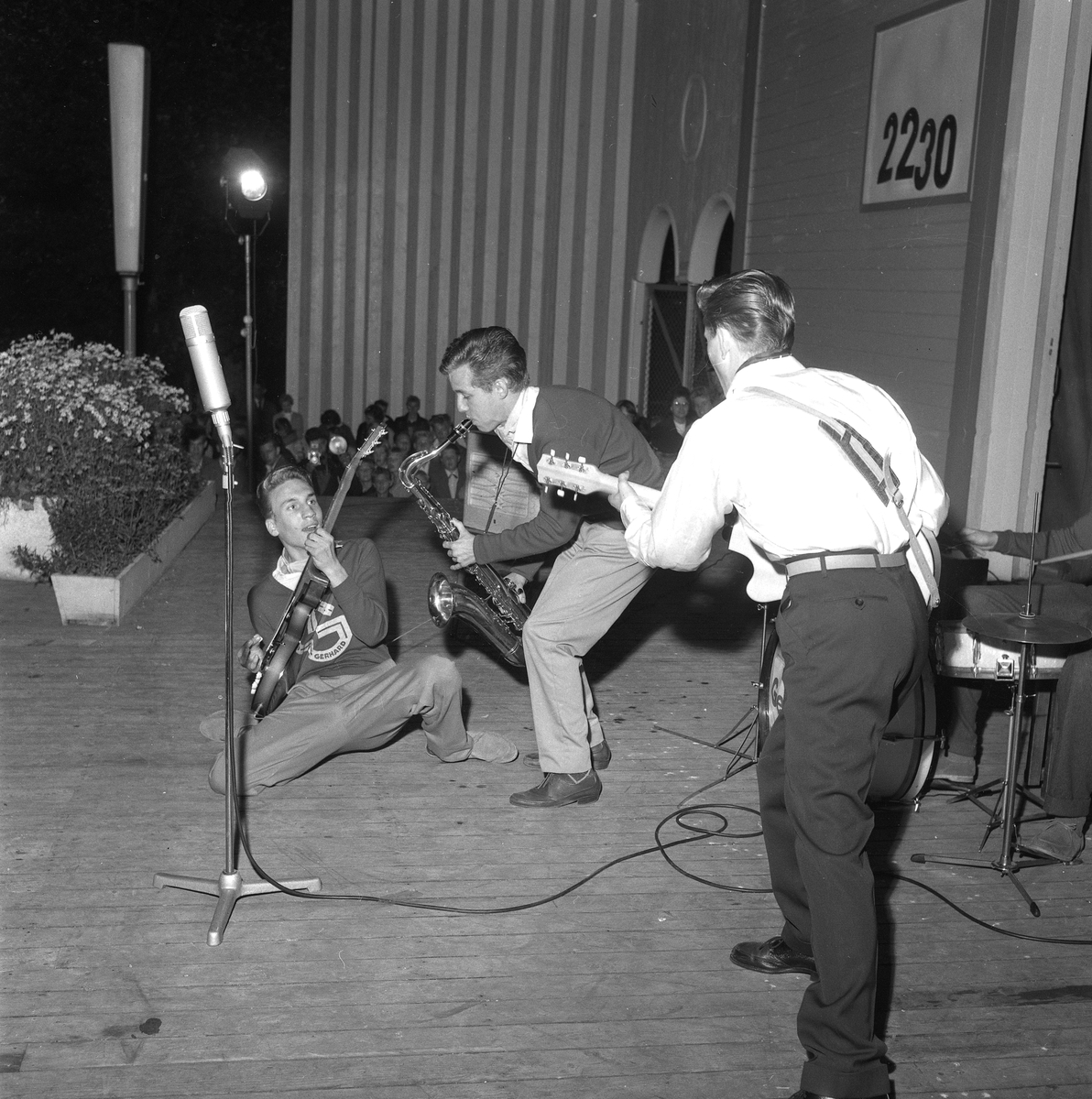 Rockgala i Folkets park.
8 september 1958.
