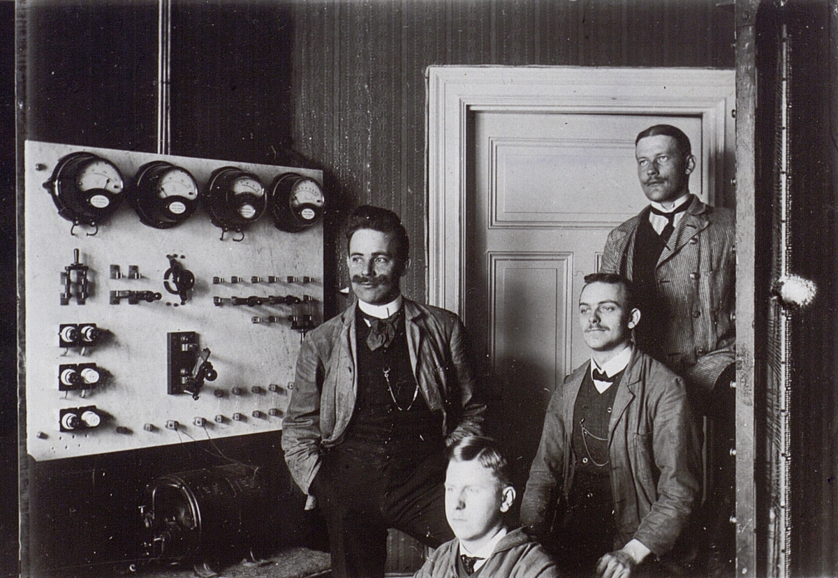 Göteborg telefonstation år 1906.