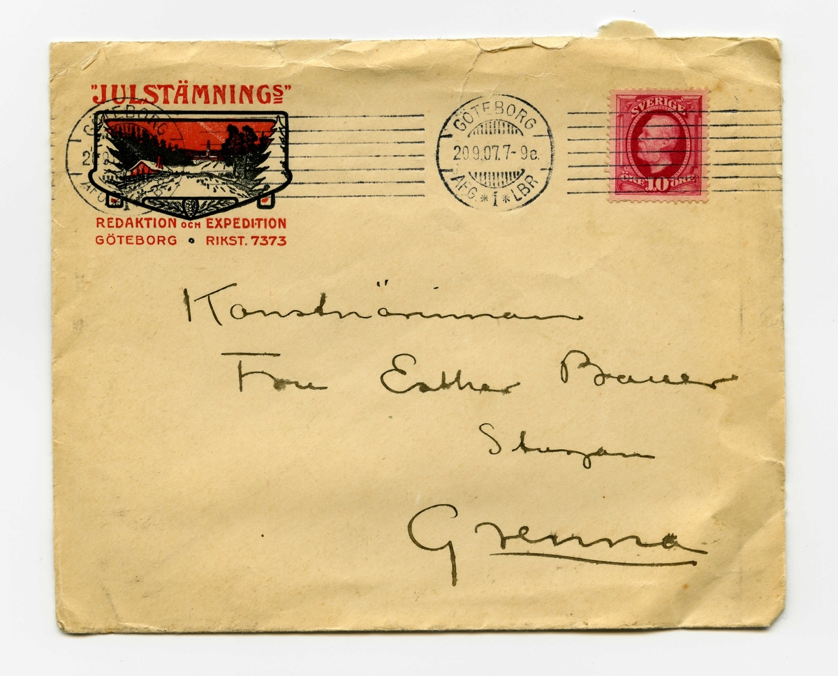 Brev - Jönköpings läns museum / DigitaltMuseum