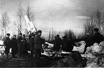 Haubits m/1917. 21 cm, Finland.
