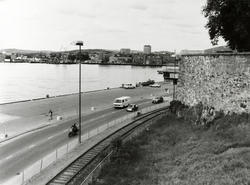 Oslo havn og Akershuskaia. Juni 1983