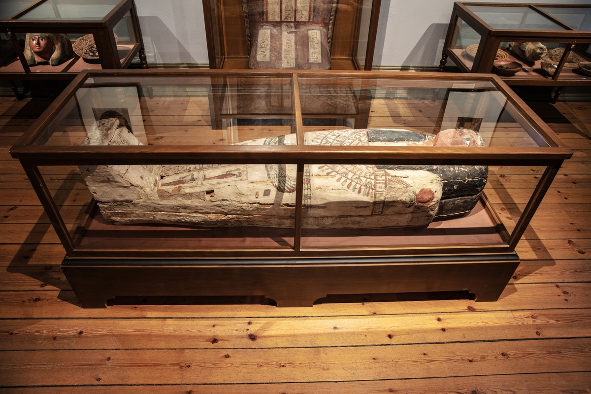 Vänersborgs museum. Egyptiska kabinettet