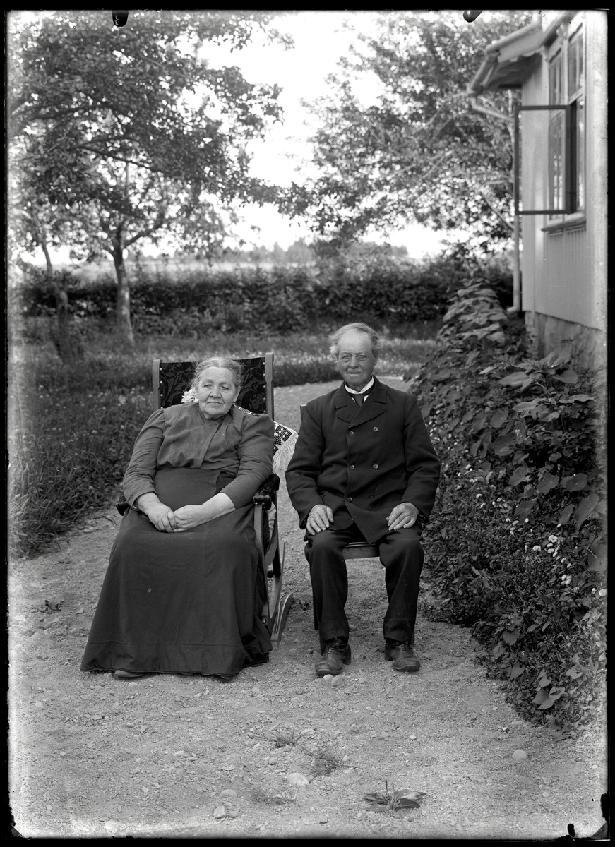 Johannes Nilsson i Lars-Persgården, med hustru