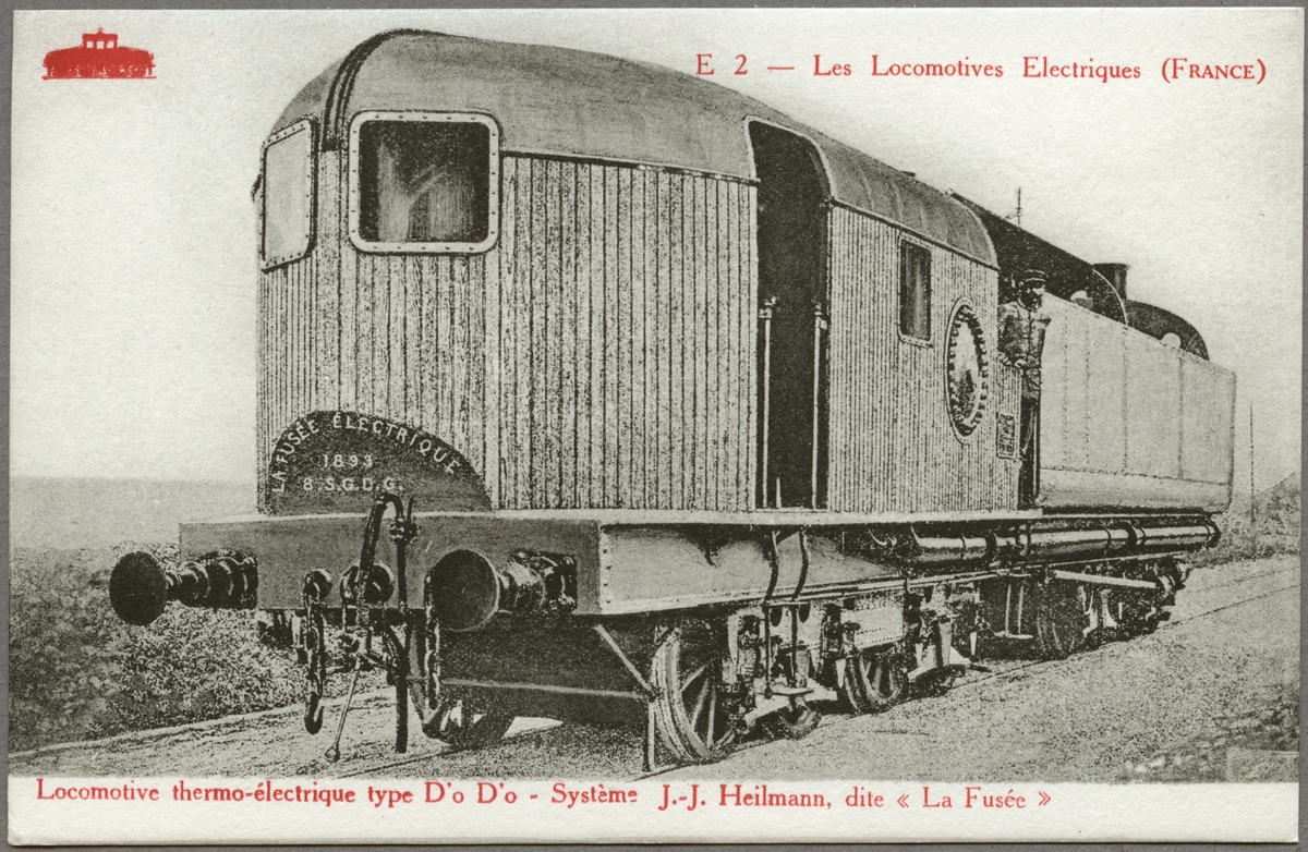 Experimentlok för Compagnie des chemins de fer de l'Ouest, OUEST some kallades "la Fusée Electrique".