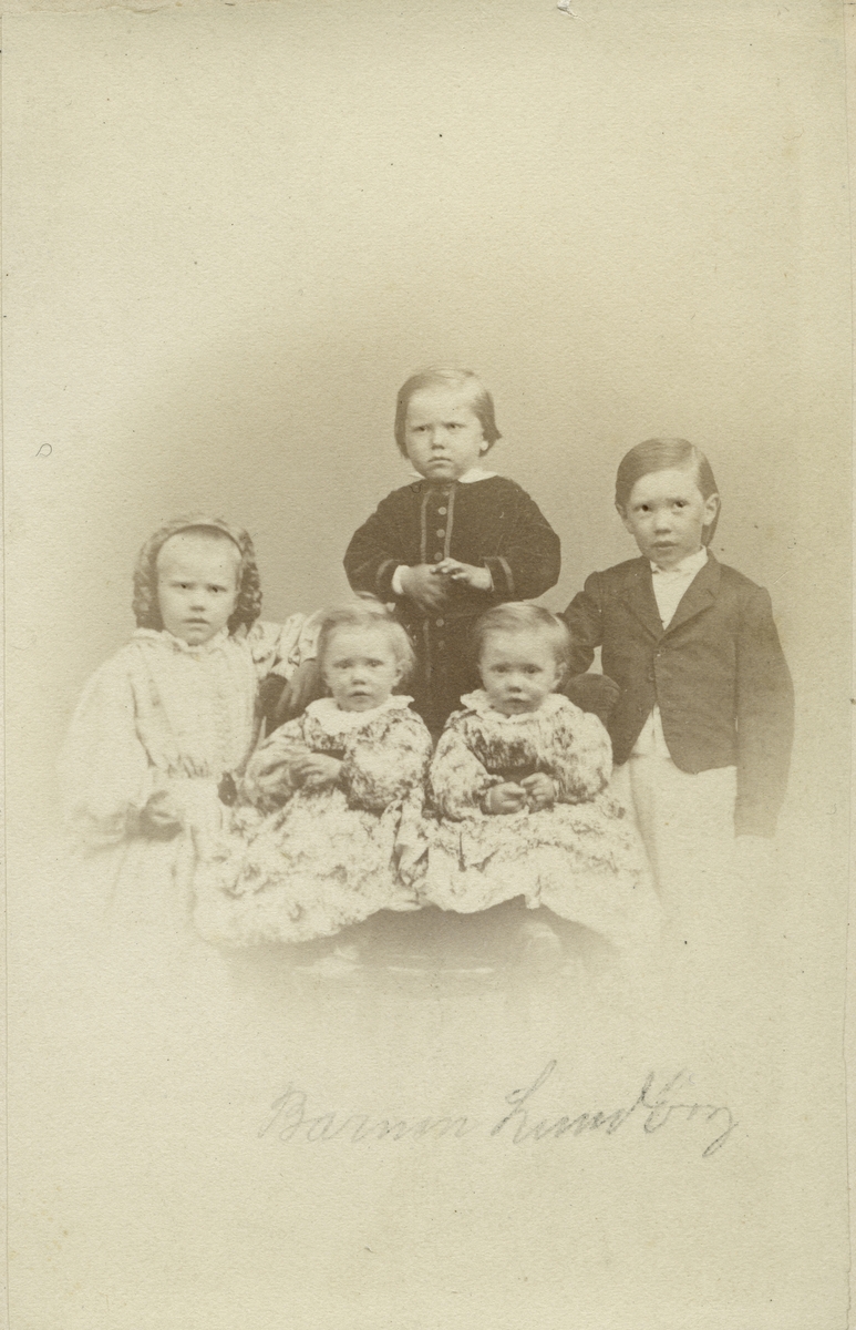 Barnen till handlare Carl Adolf Lundberg och Gertrud Maria Lovisa Wollin:
Daniel, Josef, Maria och tvillingarna Elisabeth och Hanna.