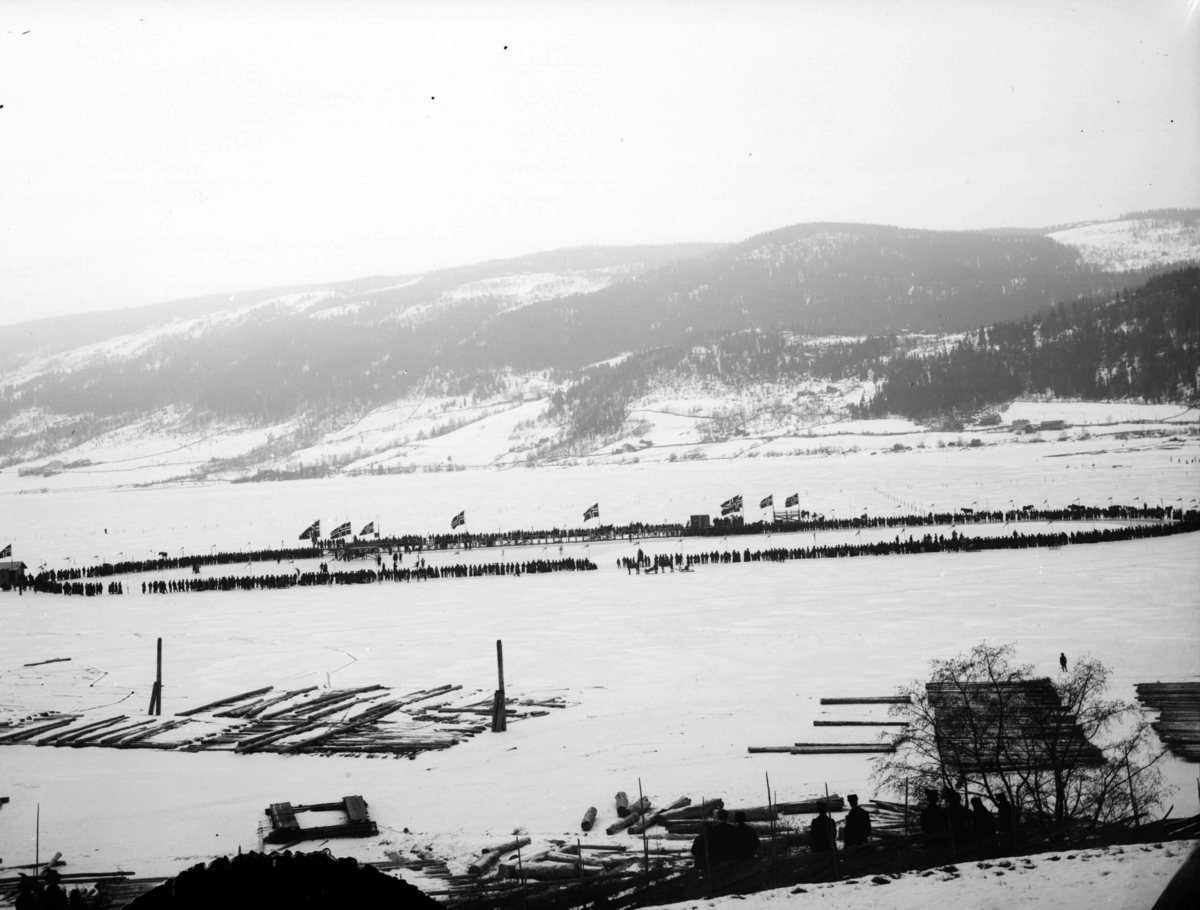 Skøyteløp på Mjøsa, Lillehammer