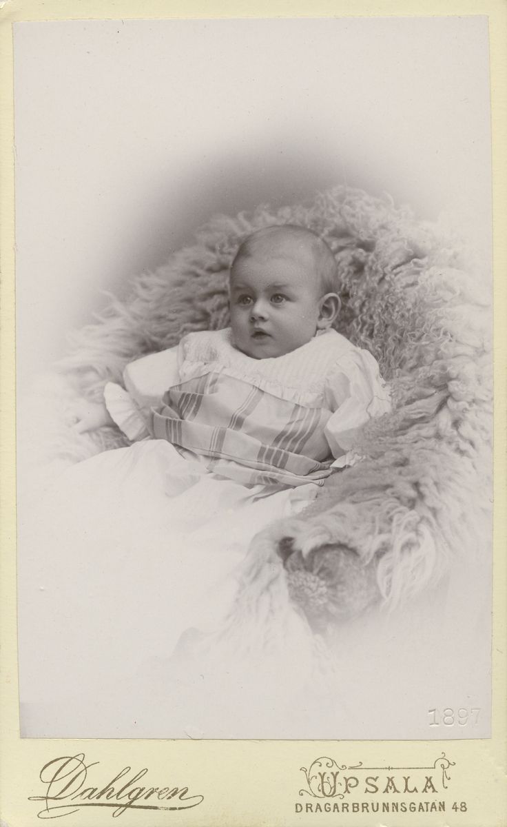 Janaxel Reuterskiöld. Född 18 september 1896. Fotograferad 10 maj 1897.