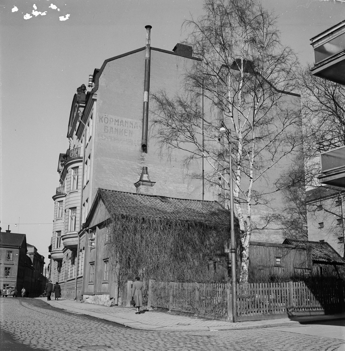 Tullstuga, Östra Ågatan 13, Klostret, Uppsala 1955