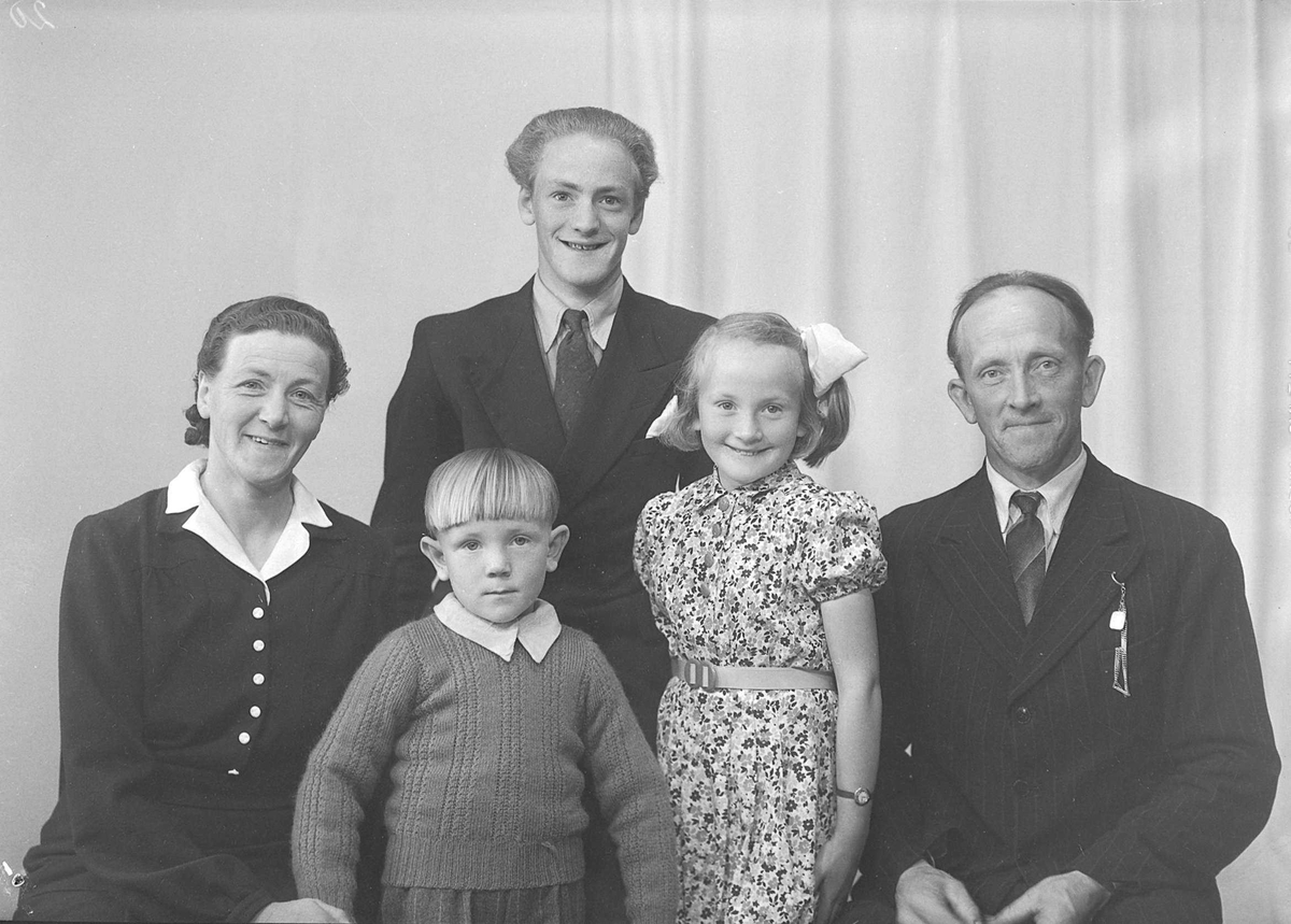 Kristen Nesgård med familie