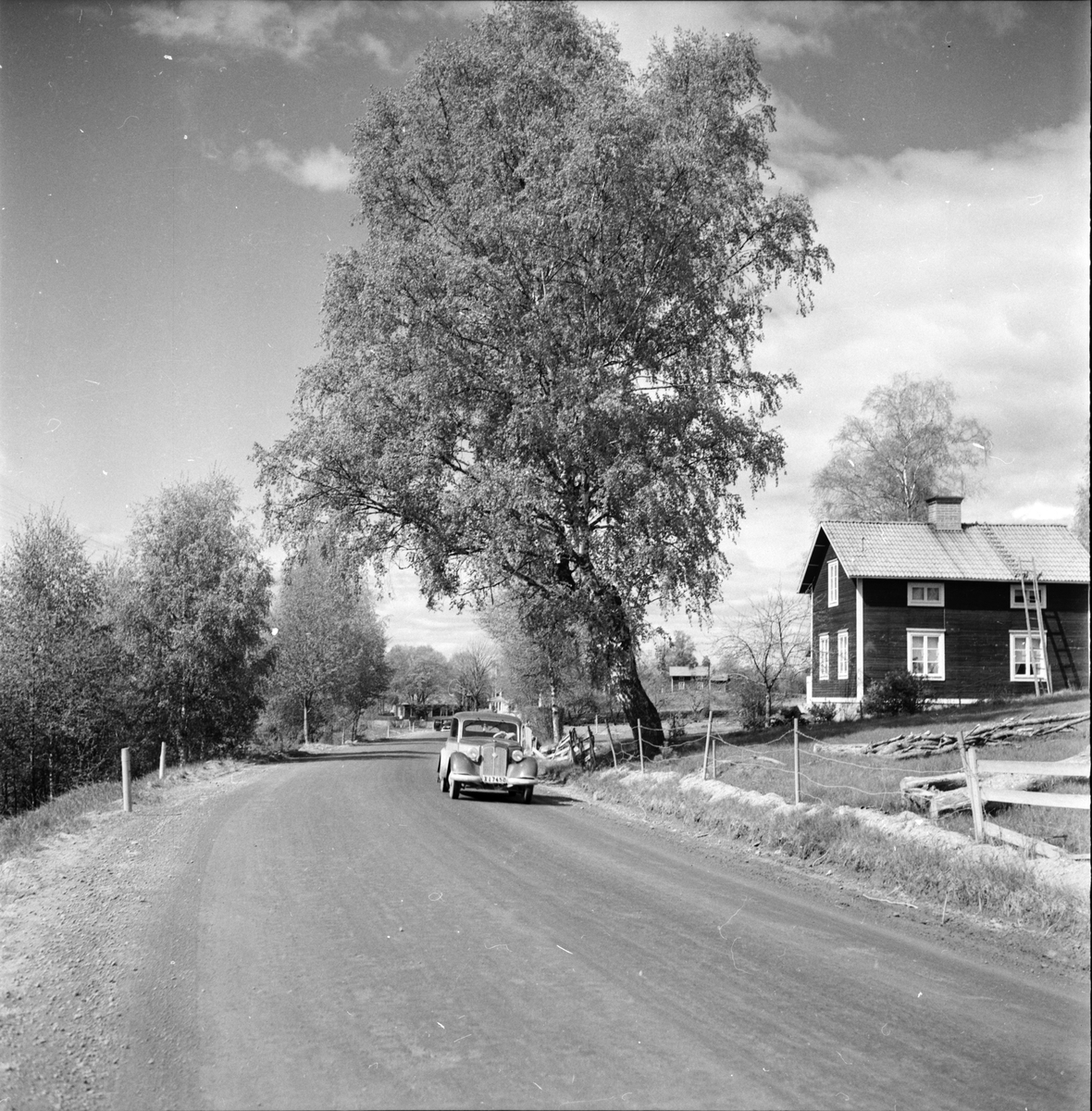 Hälsingland,
Rundtur med S.J. Röstlund,Wiksten,
1958