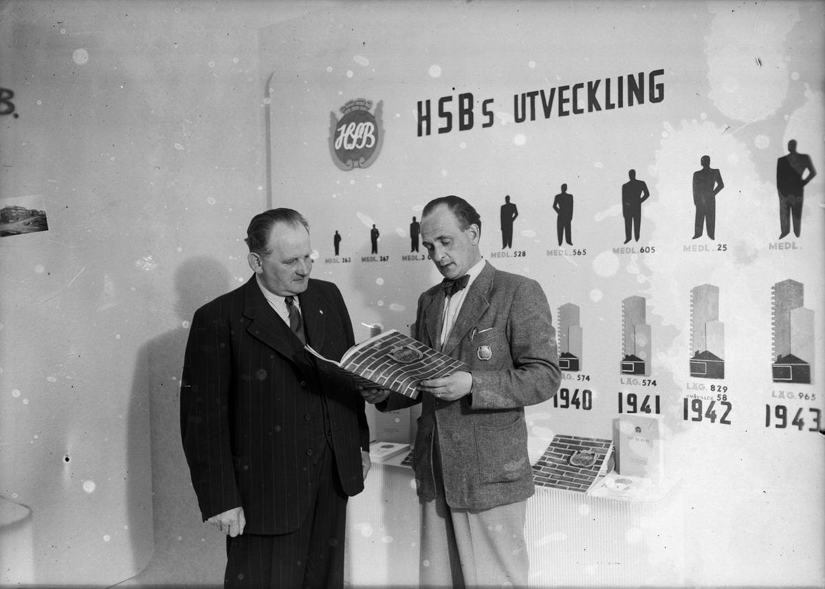 HSBs utveckling, Uppsala 1950