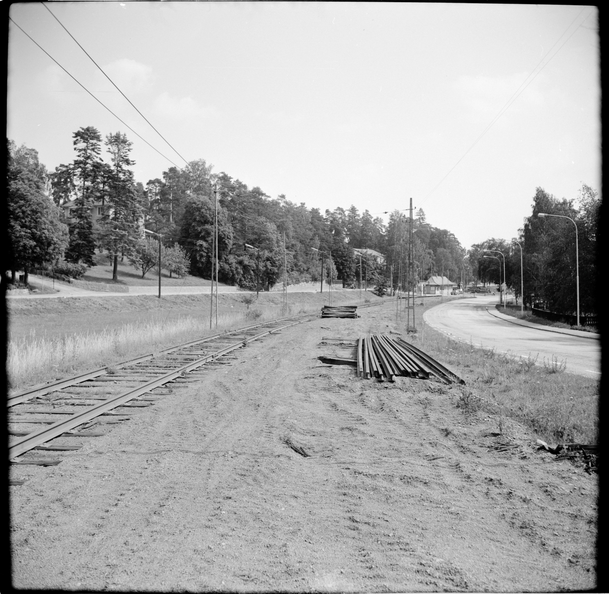 Linjen mellan Vasavägen och Hersbyholm rivs.