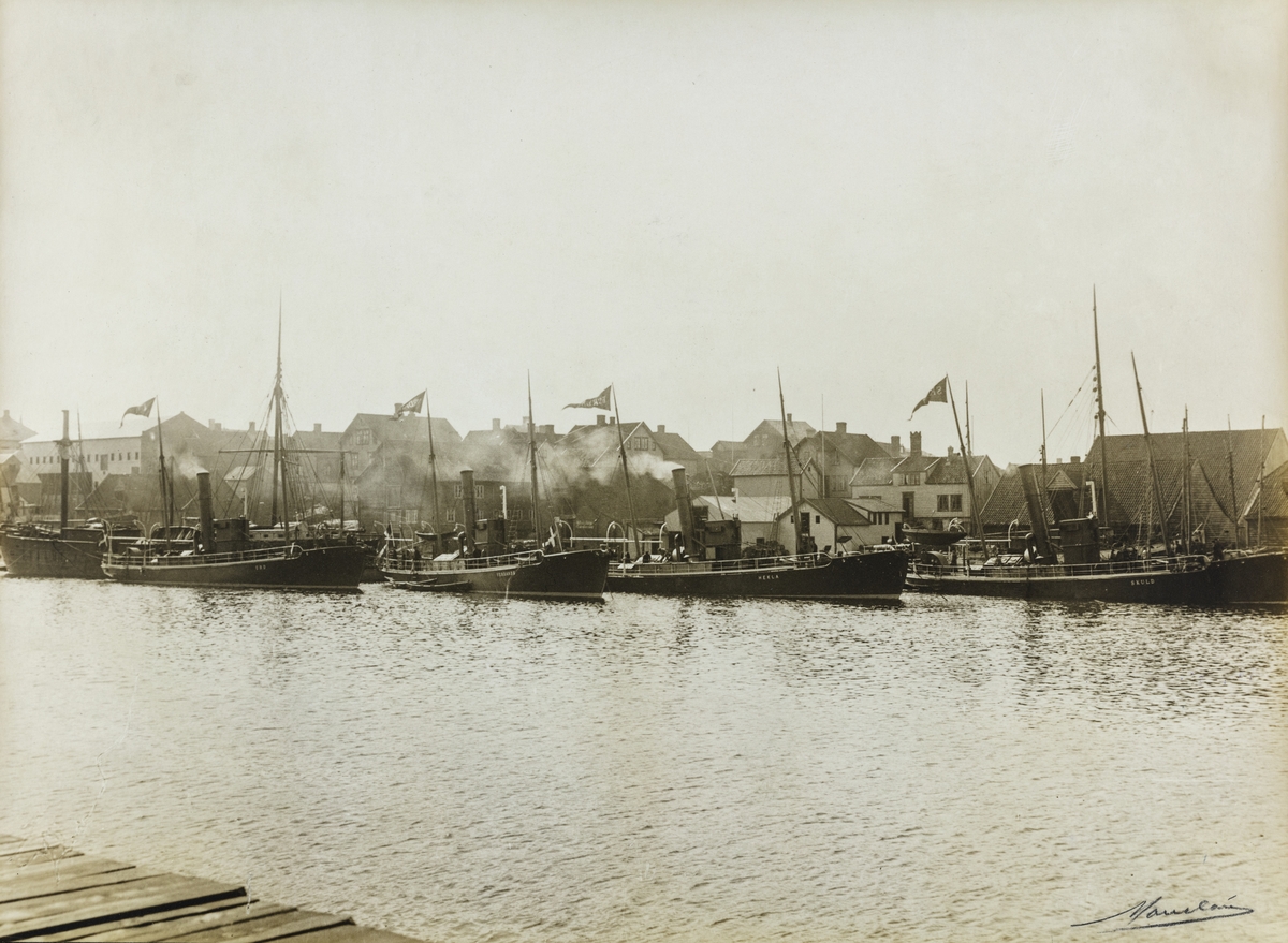 Smedasundet sett mot sydvest, ca. 1903.