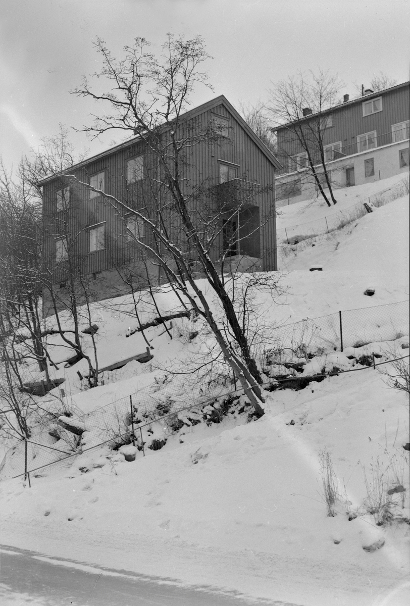 Boliger i Osloveien 56 og 58 bygget av K. Lunds boligbyggelag