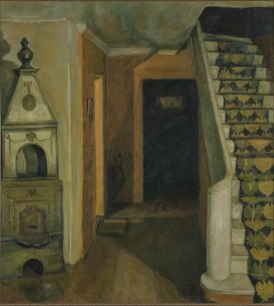 Gerhard Munthes forstue [Maleri]