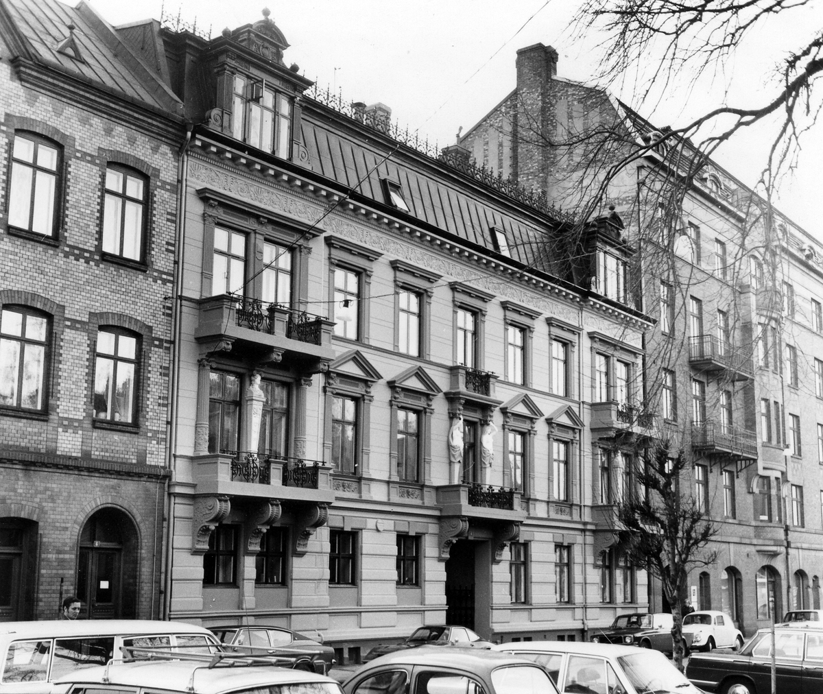 Halmstad, Syskonhamnsgatan 4. Kv Makrillen 5. Bostadshus uppfört 1890.