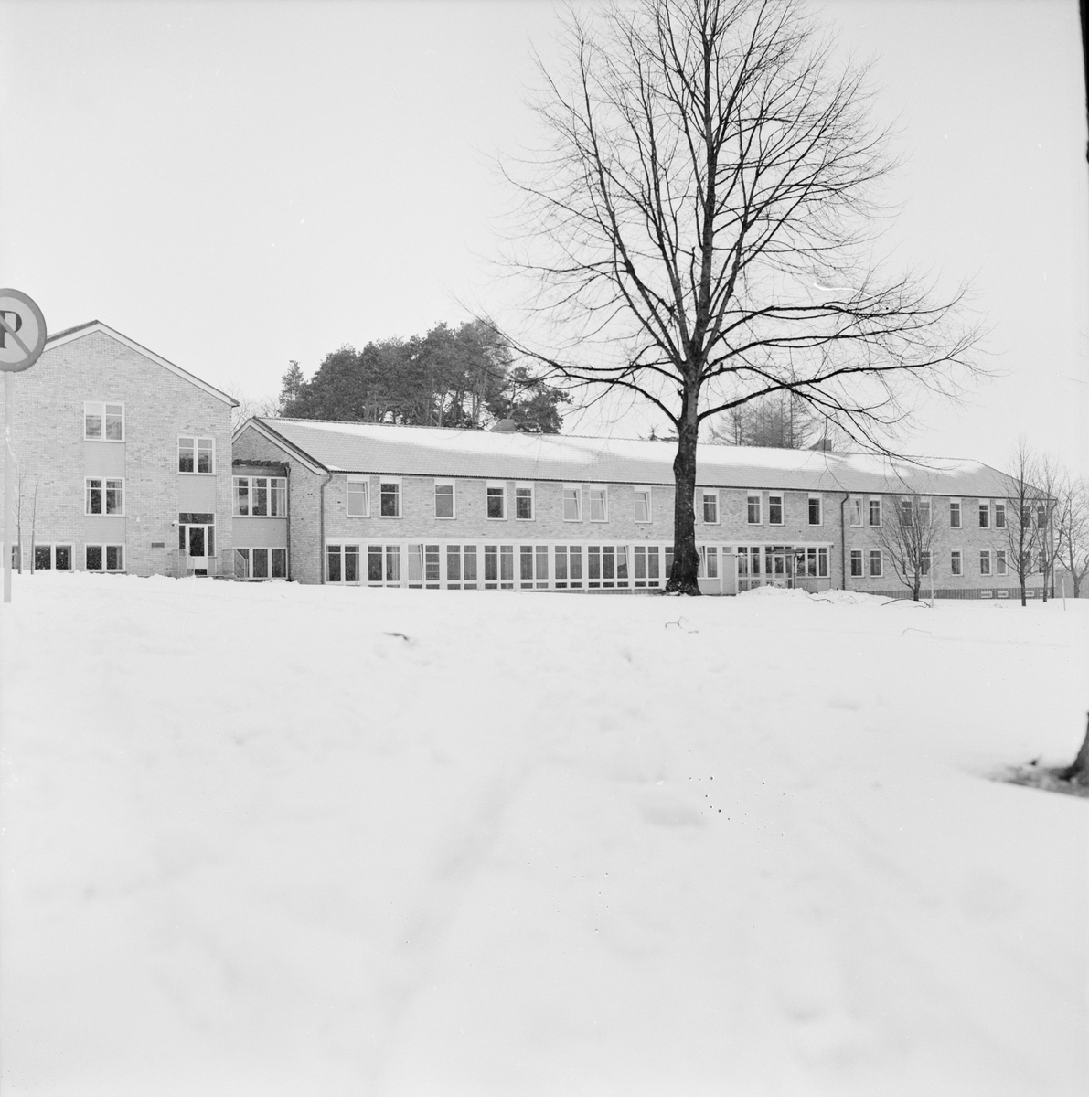 Akademiska sjukhuset, barnpsykiatriska kliniken, Uppsala, februari 1962