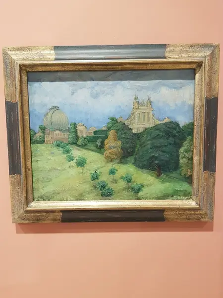 Fra utkanten av London [Maleri]