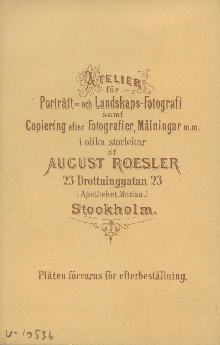 Andrietta Johanna Wilhelmina Sehlberg f. Lundqvist.