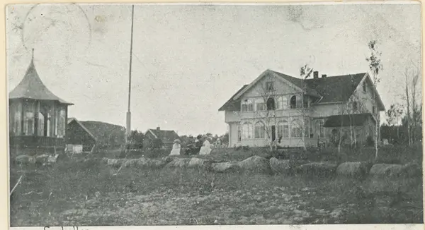 Larkollen (5 Postkort) - Mossebibliotekene / DigitaltMuseum