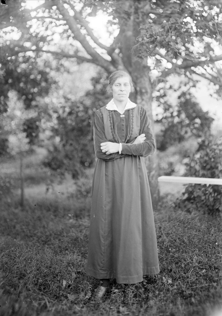 Hildegard Pettersson, Sävasta, Altuna socken, Uppland 1918