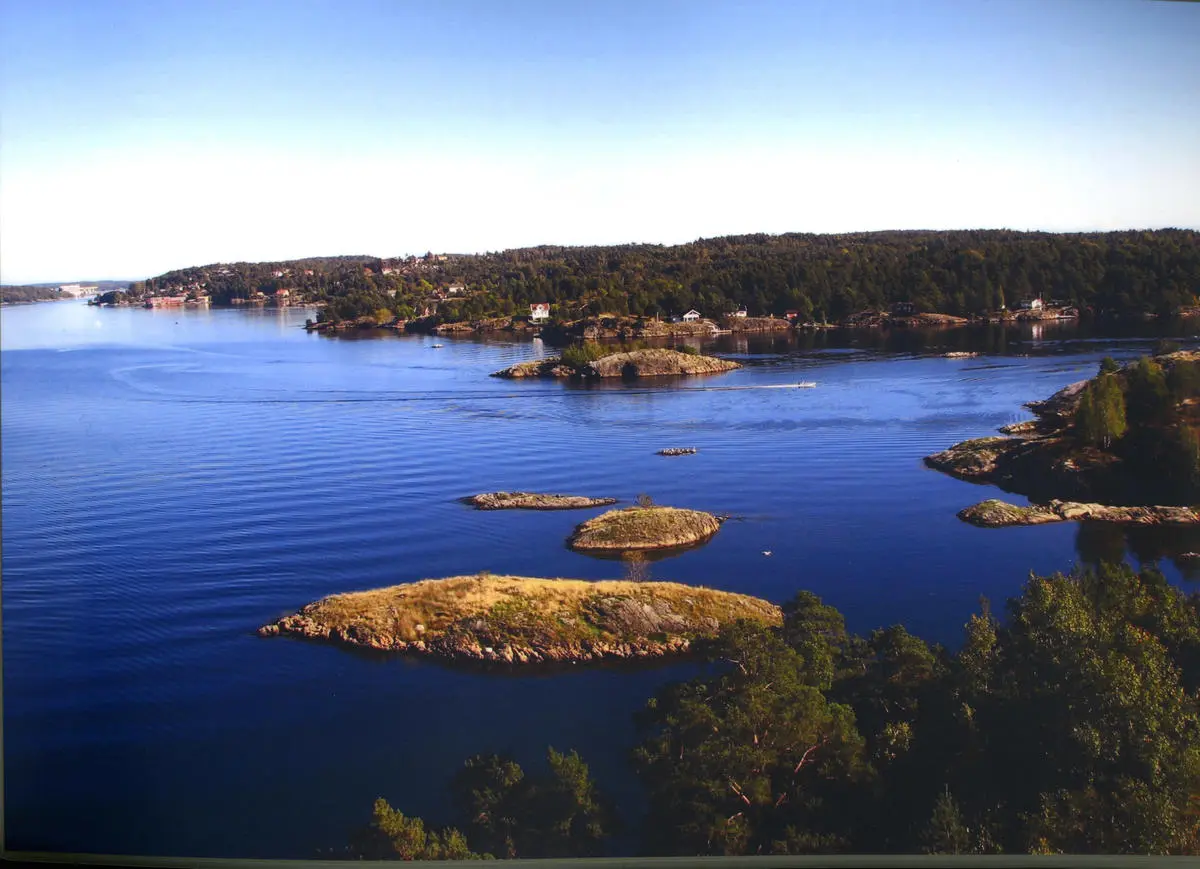 Gjærstadholmen var et overnattingssted for mange reisende.