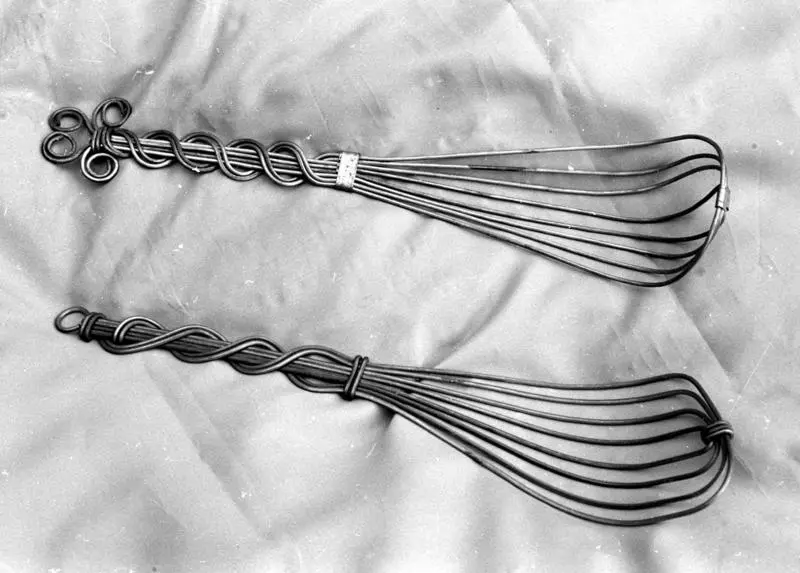 Whisks from wire craft.