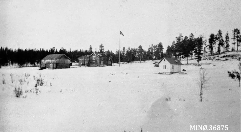 gardsbruk flagget varier slutt på krigen