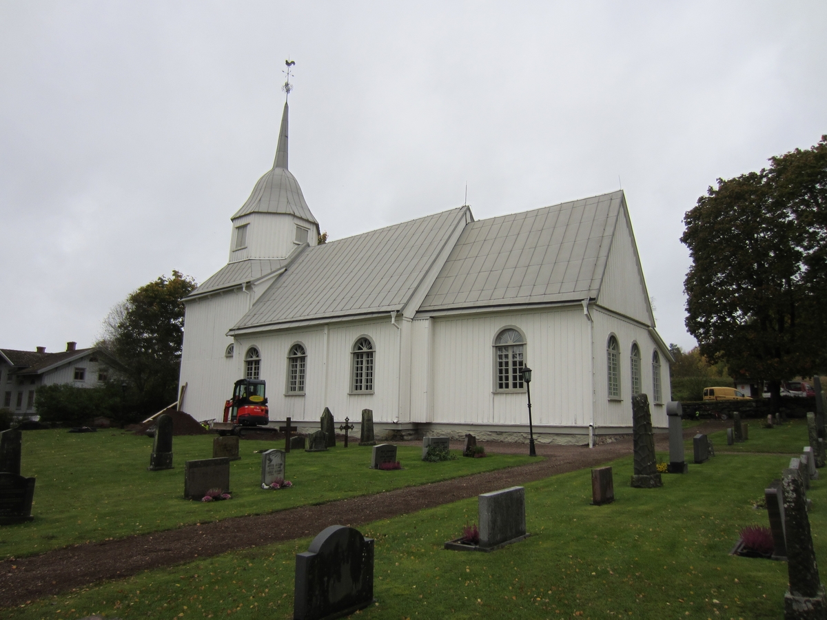 Arkeologisk förundersökning invid Öreryds kyrka, Öreryds socken i Gislaveds kommun.