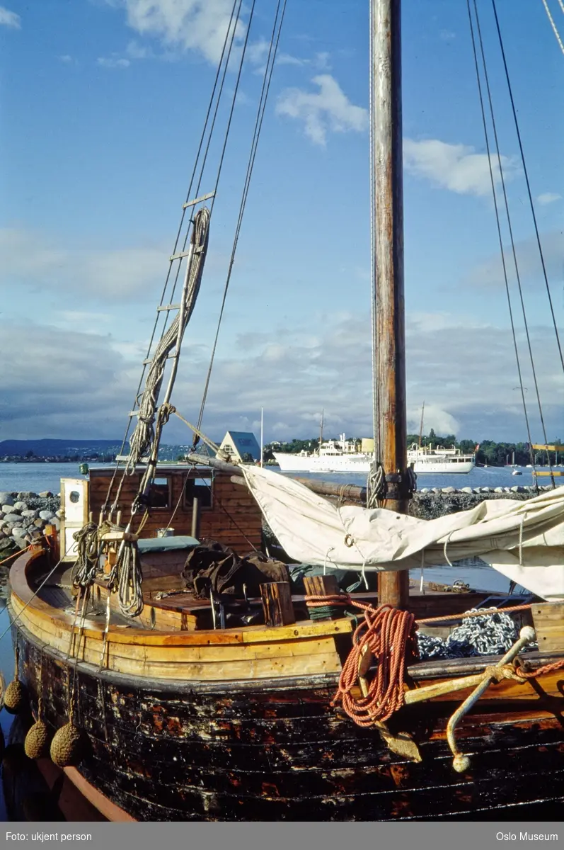 fiskeskøyte, fjord, kongeskipet "Norge", Frammuseet