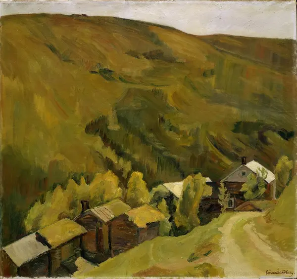 Olstad i Kvikne [Maleri]